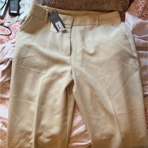 Worthington Brand W’s Size 14 dress pants - NEVER WORN with tags! Cream color!